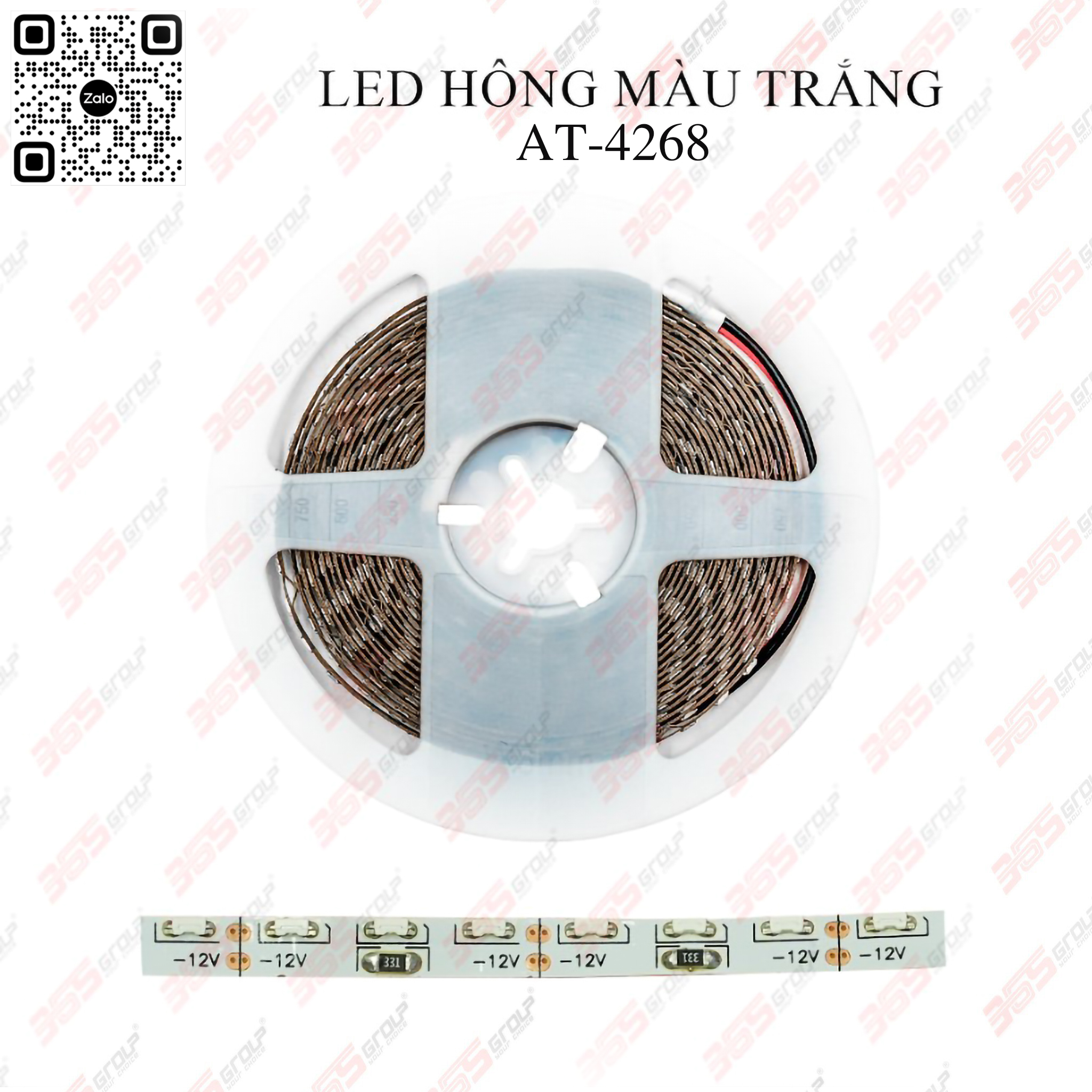 LED HÔNG MÀU TRẮNG AT-4268